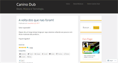 Desktop Screenshot of caninodub.com
